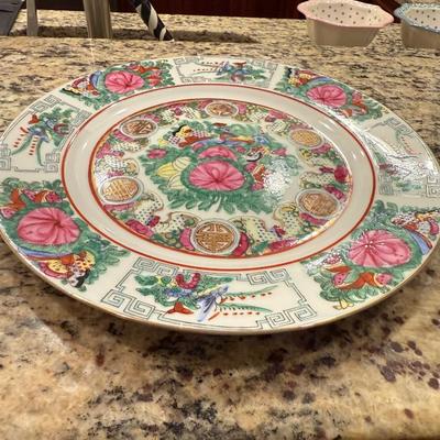Beautiful Asian plate