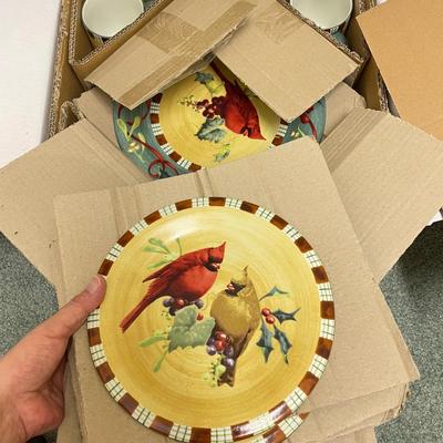 Lenox Winter Greetings 11 Person Set, Platter and Bowls (BS-KD)