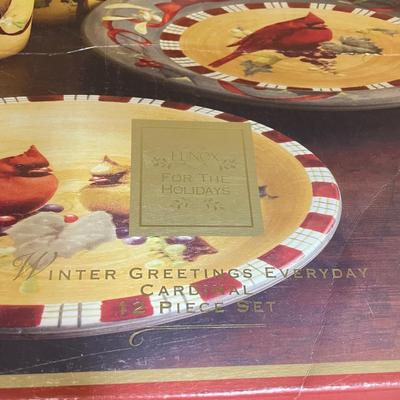 Lenox Winter Greetings 11 Person Set, Platter and Bowls (BS-KD)