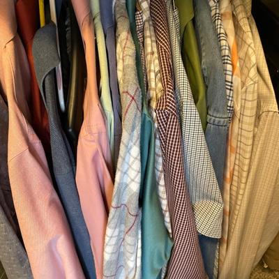 Men’s button down shirts long and short sleeve