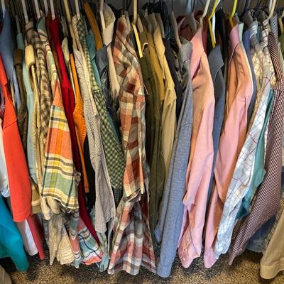 Men’s button down shirts long and short sleeve