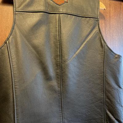 Mens leather vests