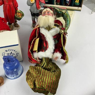718 Various Christmas Collectable Decor- Mark Roberts, Royal Copenhagen, Byer and more