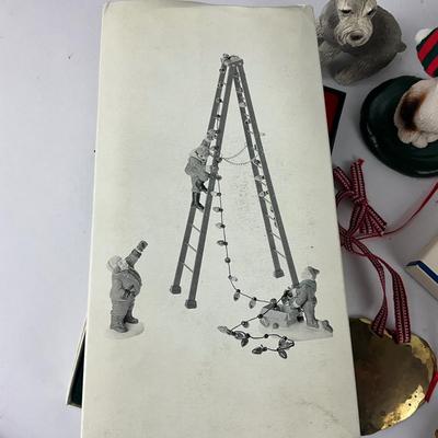 718 Various Christmas Collectable Decor- Mark Roberts, Royal Copenhagen, Byer and more