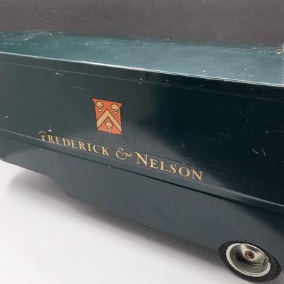 1950's Frederick & Nelson Green Metal Semi Truck (Tonka)