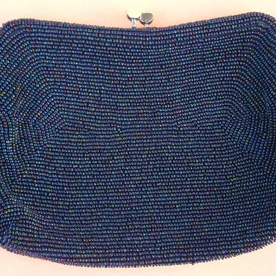 Vintage Beaded Clutch Purse