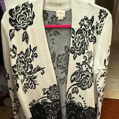 Two beautiful Chicos jackets/sweaters, size 3 (L)