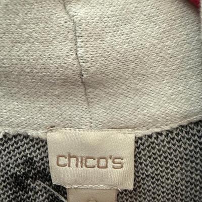 Two beautiful Chicos jackets/sweaters, size 3 (L)