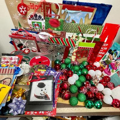 Christmas & Special Occassion Gift Wrap & Gift Bags, Christmas Ornaments., Etc