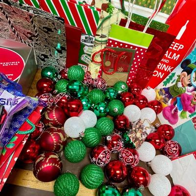 Christmas & Special Occassion Gift Wrap & Gift Bags, Christmas Ornaments., Etc
