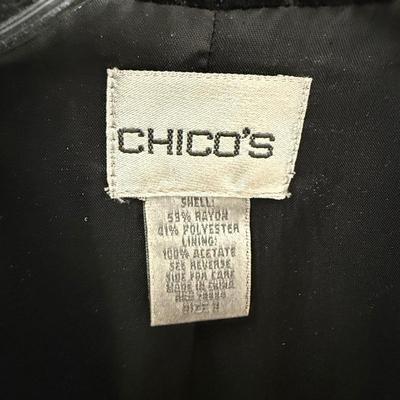Chicos size large dressy jacket