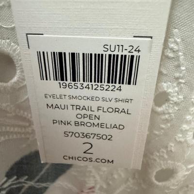 Two beautiful Chicos tops with tags