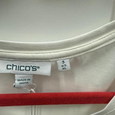 Two beautiful Chicos tops with tags