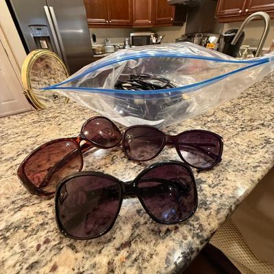 Lot of sunglasses