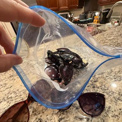 Lot of sunglasses