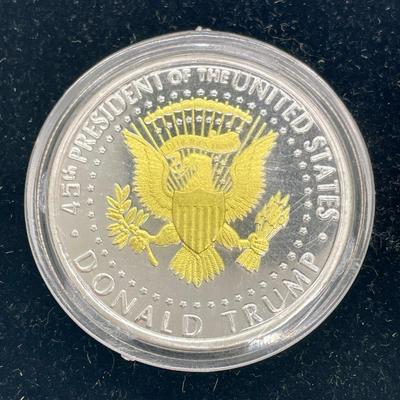 Donald Trump 2020 Silver Gold Coin 45th President Keep America Great