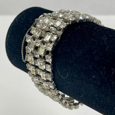 Vintage Kramer NY Rhinestone Bracelet