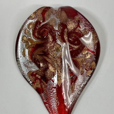 Vintage with many blown glass pendants