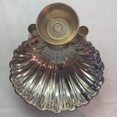 Clamshell Shrimp Server plus Sterling Salt & Pepper Shakers and More (K-HS)