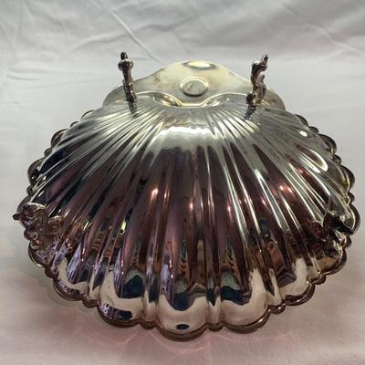 Clamshell Shrimp Server plus Sterling Salt & Pepper Shakers and More (K-HS)