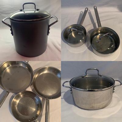 Calphalon & Cuisinart Pots & Pans (K-HS)