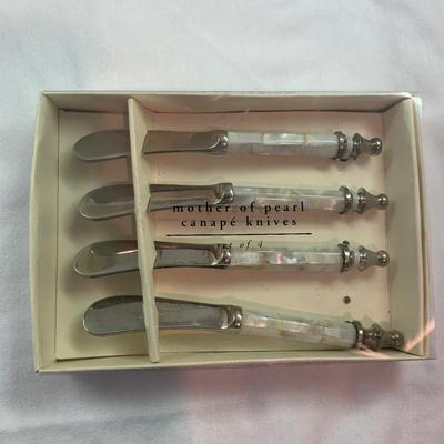 Cheese Knives & Cheese Boards with Appetizer Accessories (K-HS)