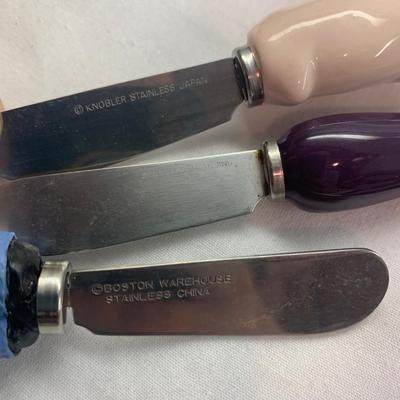Cheese Knives & Cheese Boards with Appetizer Accessories (K-HS)