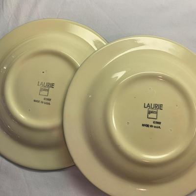 Laurie Gates Dishes & Noritake Sweet Swirl Ice Tea Goblets (K-HS)