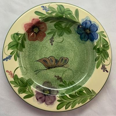 Laurie Gates Dishes & Noritake Sweet Swirl Ice Tea Goblets (K-HS)