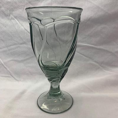 Laurie Gates Dishes & Noritake Sweet Swirl Ice Tea Goblets (K-HS)