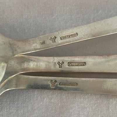 6Pc Rogers, Lunt, & Bowlen ‘Chased Classic’ Sterling Flatware Set (K-HS)