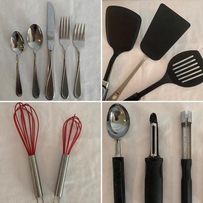 Oneida Cutlery Set & Variety of Utensils (K-HS)