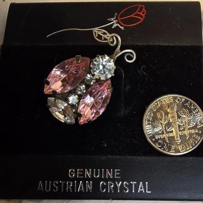 Genuine Austrian Crystal pin