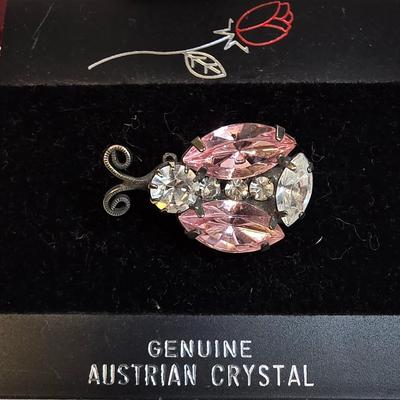 Genuine Austrian Crystal pin