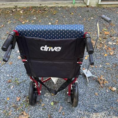 461 Drive Expedition Red Wheelchair