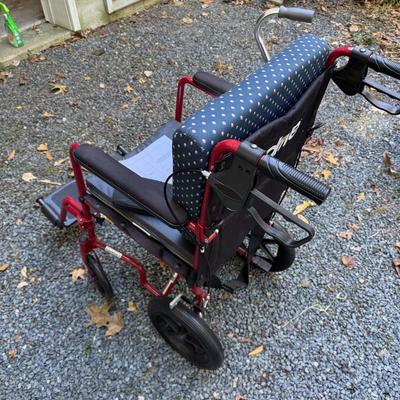461 Drive Expedition Red Wheelchair