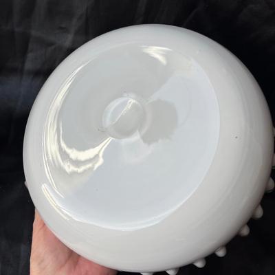 Lot 37 Victorian Bristol Glass bowl