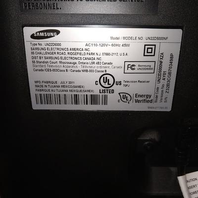 Small Samsung TV and New Converter Box