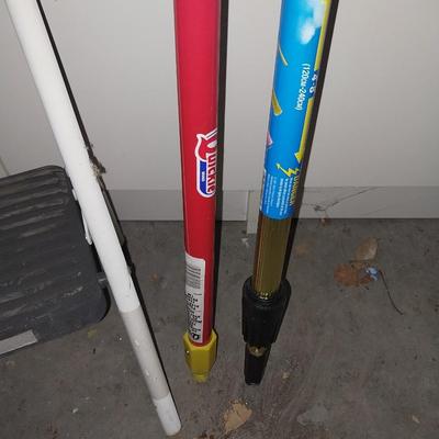 Step Stool, paint Roller Poles and more