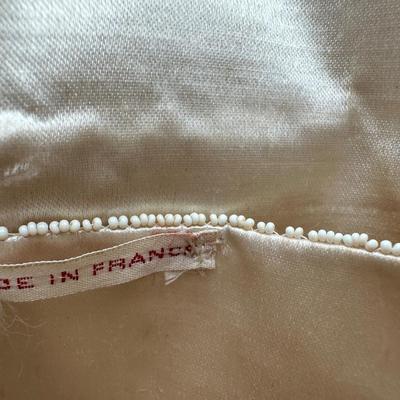 French Embroidered and Beaded Purse