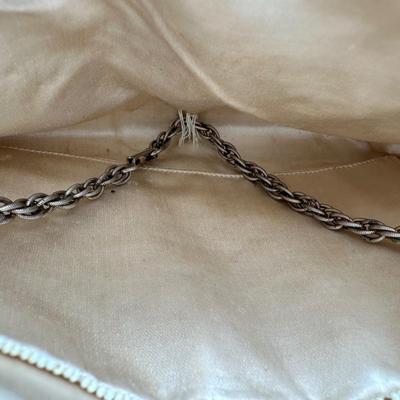 French Embroidered and Beaded Purse