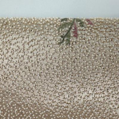 French Embroidered and Beaded Purse