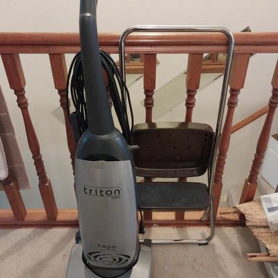 Triton Vacuum and Two Step Stool