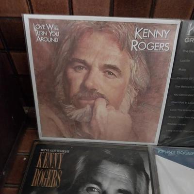 Four Kenny Rodgers LPs