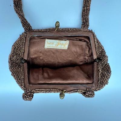 Two Bags by Josef, Hand Beaded in Belgium