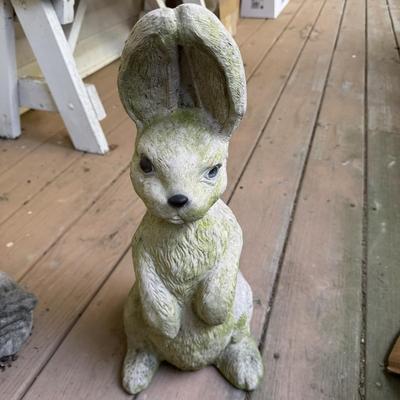 475 Standing Concrete Rabbit