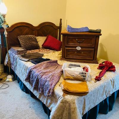 Lot 4: Bed, Dresser & More