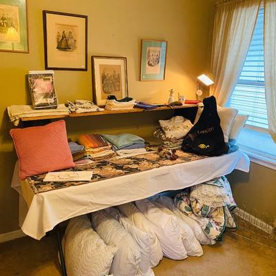 Lot 6: Linens, Art & More