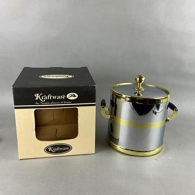 524 Vintage New in Box Kraftware Ice Bucket