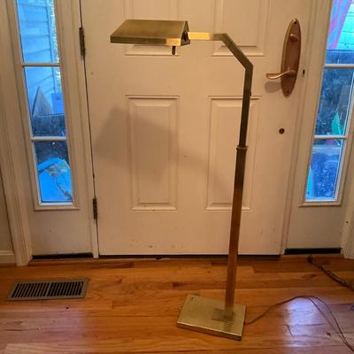 534 Vintage Frederick Cooper Adjustable Floor Lamp